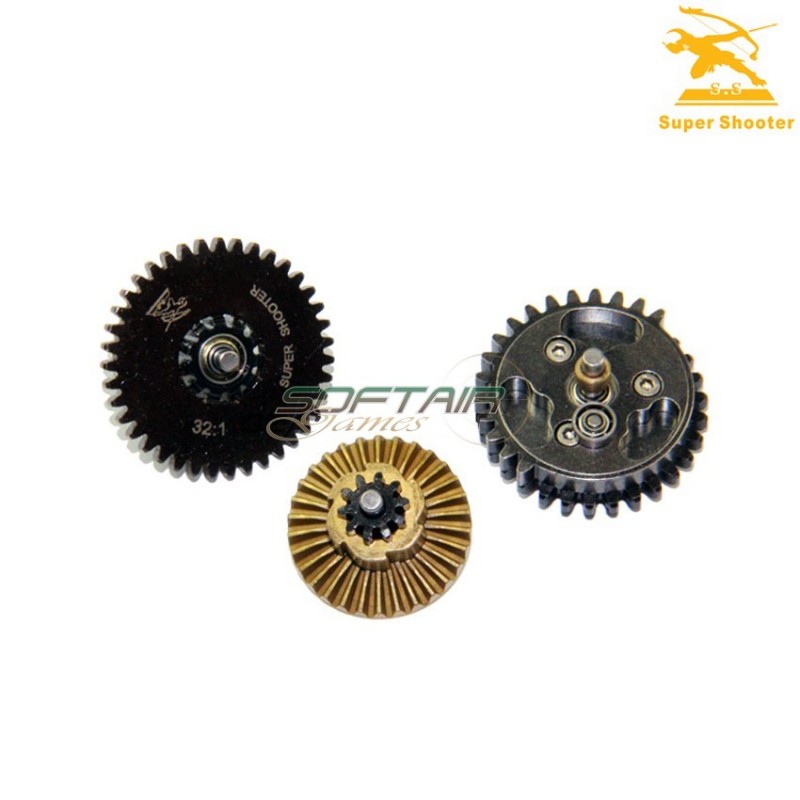 Set 32:1 High Torque Bearings Gears Super Shooter (ss-cl4018)