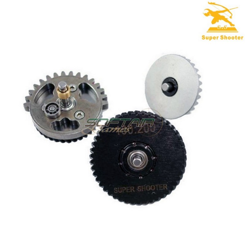 Set Ingranaggi Cuscinettati 100:200 Super High Torque Super Shooter (ss-cl4016)