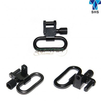 Anello Cinghia Black In Acciaio Per M700/m24/vsr-10/m-40a1 Shs (shs-wm201349/50)