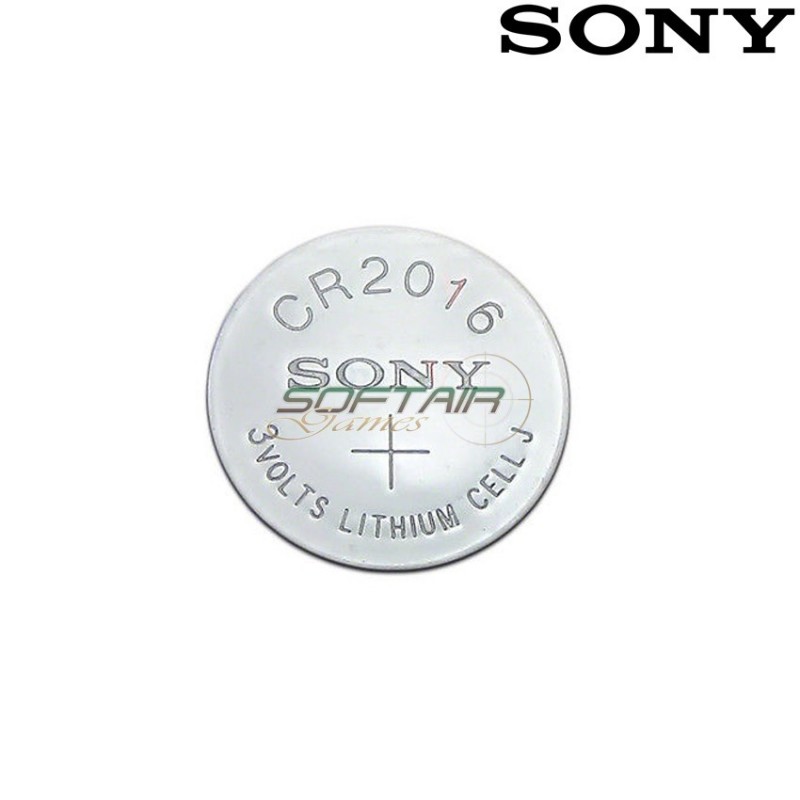 Batteria Litio Cr2016 Sony (sy-cr2016)