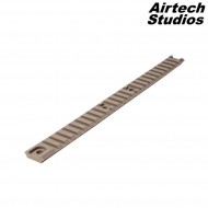 Rail 20mm Long Dark Earth Per Ares Am-013/am-009 Airtech Studios (as-raill-de)