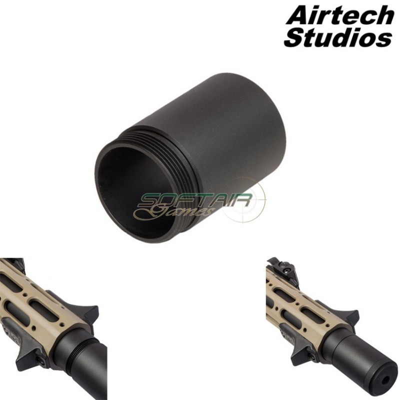 Support Extension Unit Black Short Per Ares Am-013/am-014 Airtech Studios (as-697522)
