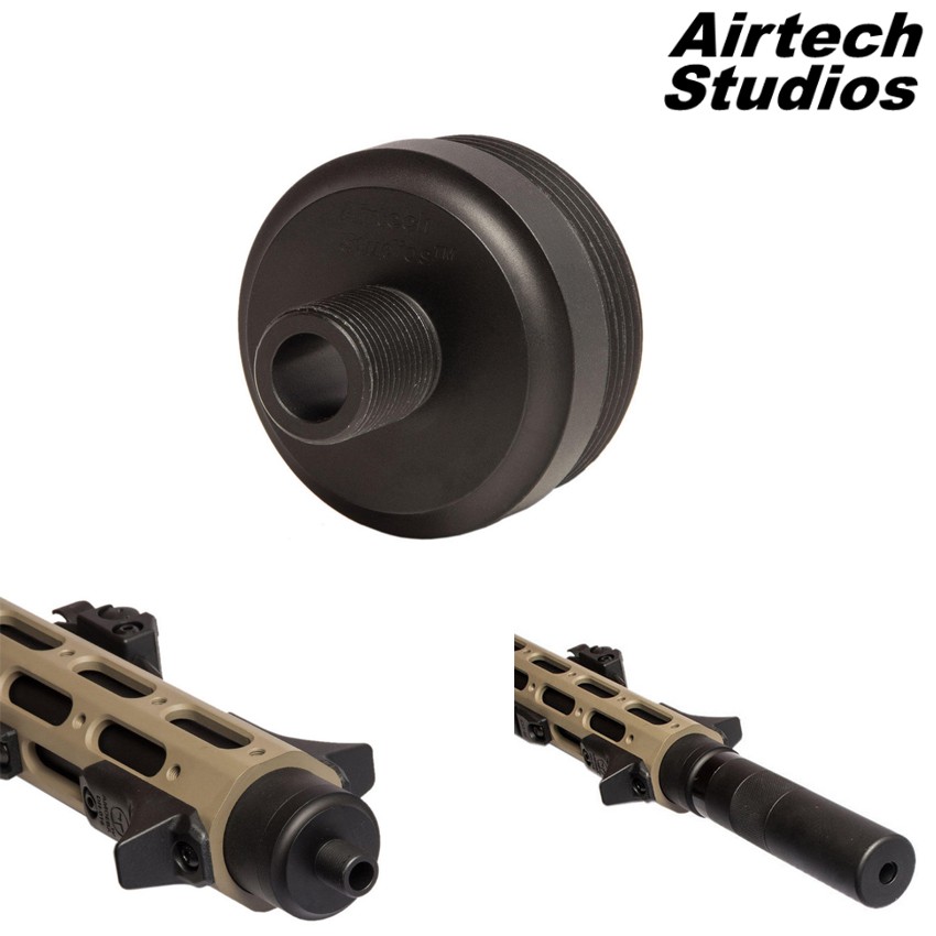 Silencer Tracer Adapter Unit Black For Ares Am 013 Am 014 Airt Silencer Tracer Adapter Unit Black For Ares Am 013 Am 014 Airt