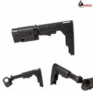Rectractable Folding Black Per M4/m16 Aeg Ares (ar-611510)