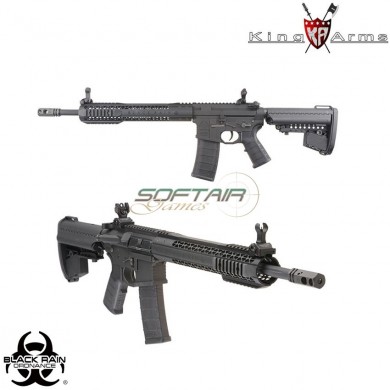 Fucile Elettrico Aeg Black Rain Ordnance Carbine Black King Arms (ka-ag-196-bk)