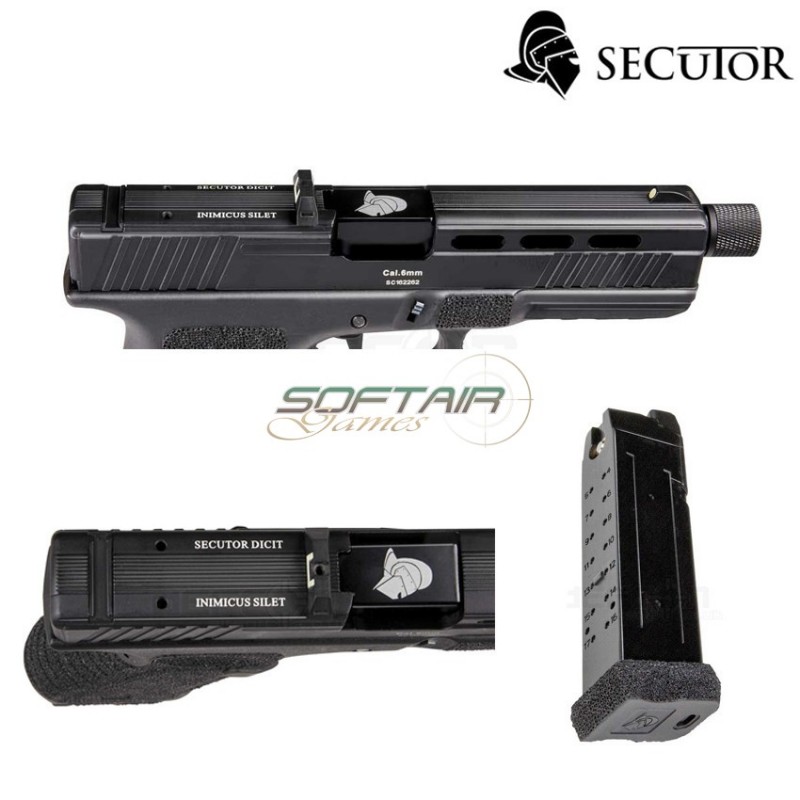 Pistola A Co2 Gladius G17 Black Secutor (sr-gladius-bk)