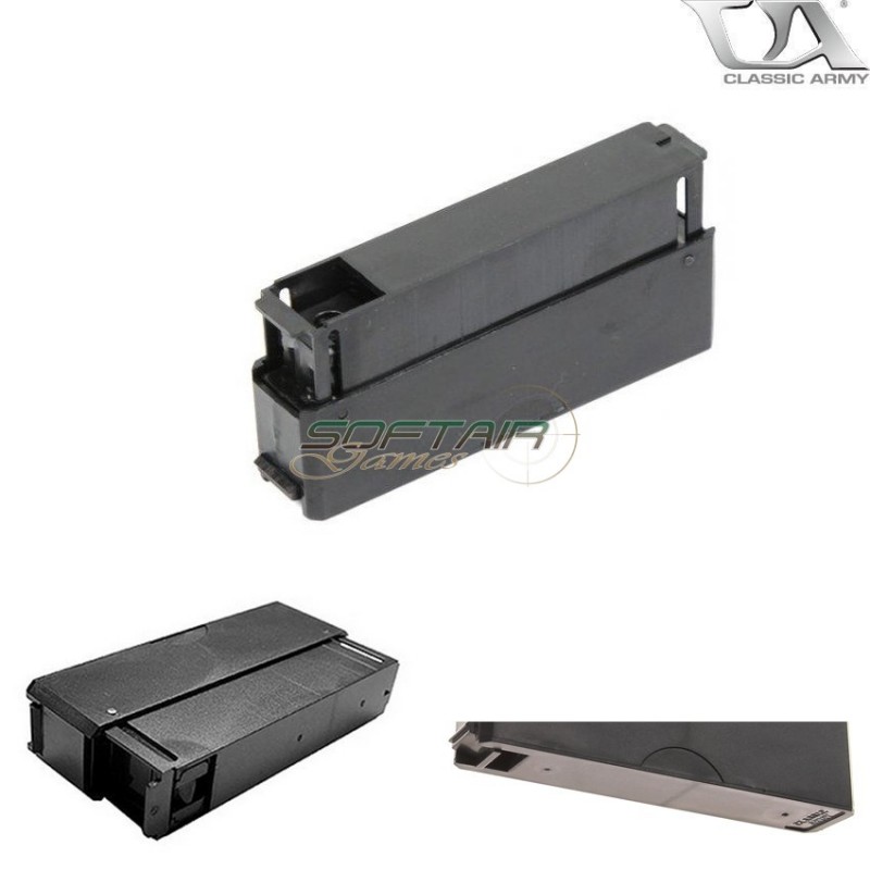 Magazine 25bb Black For M24/aps-2 Classic Army (ca-p031p)
