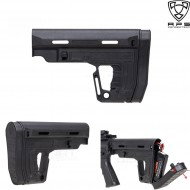 Calcio Rs1 Style Black Per Aeg M4/m16 Aps (aps-ee070-bk)