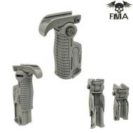 Foldable Grip Ab163 Foliage Green For Picatinny Rail Fma (fma-tb194)