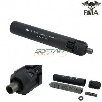 Spegnifiamma & Silenziatore Black Per Mp7 Fma (fma-tb204)