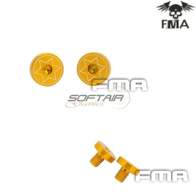 Ipsc Grip Screws Gold Fma (fma-tb206)