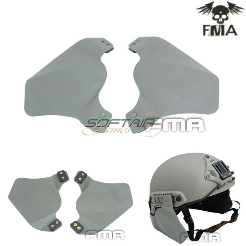 Coperture Laterali Foliage Green Per Rail Elmetto Fma (fma-tb297)