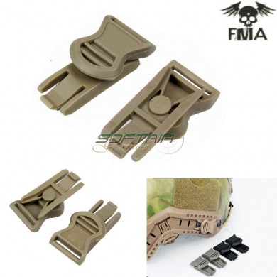 Swivel Clips Google Model B Da 19mm Dark Earth Fma (fma-tb316)