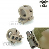 Flashlight Ring Single Clamp 1" Dark Earth Fma (fma-tb372)