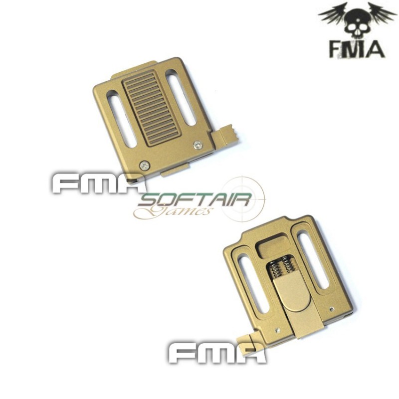 Helmet Nv Mount Type Aluminum Dark Earth Fma (fma-tb392)