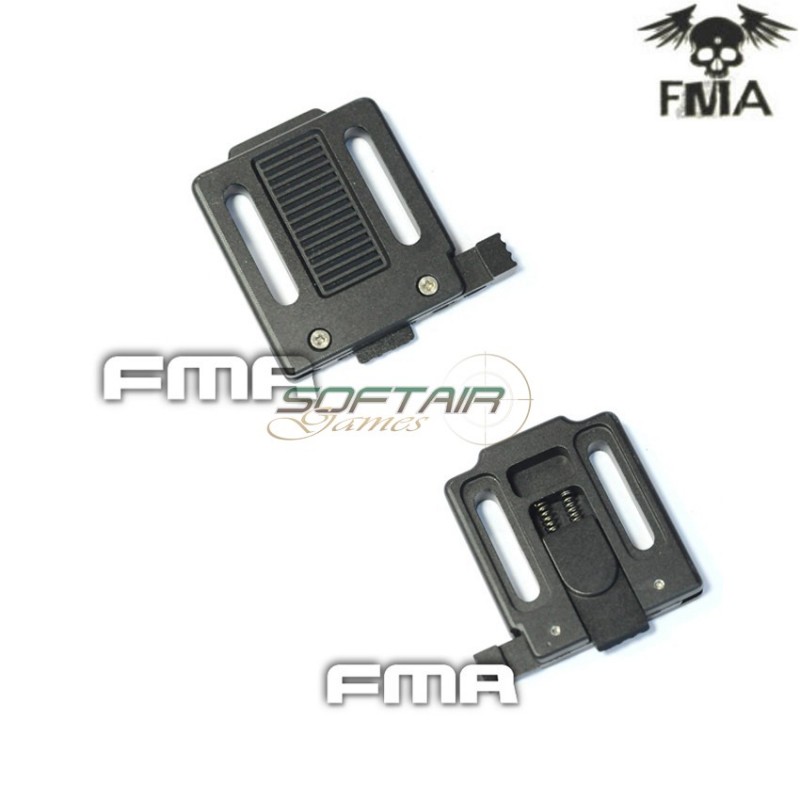 Helmet Nv Mount Type Aluminum Black Fma (fma-tb393)