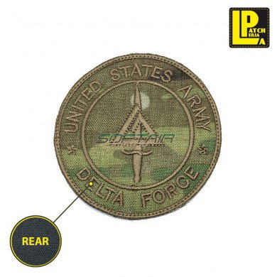 Military Morale Patch Embroidered Usa Delta Force Multicam Patcheria (lp-prc050)