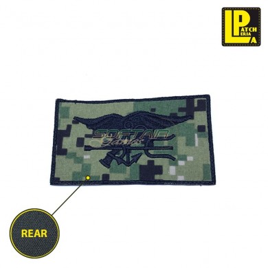 Military Morale Patch Embroidered Navy Seal Logo Aor2 Patcheria (lp-prc102)