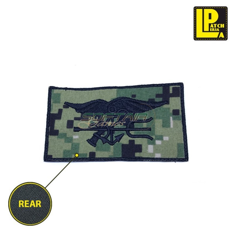 Military Morale Patch Ricamata Navy Seal Logo Aor2 Patcheria (lp-prc102)