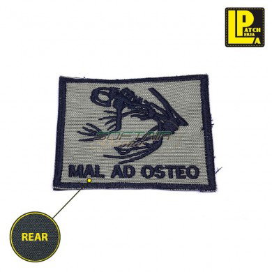 Military Morale Patch Ricamata Skull Frog Sabbia Mal Ad Osteo Patcheria (lp-prc267)