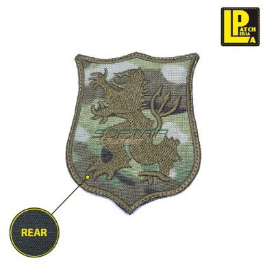 Military Morale Patch Ricamata Devgru Lion Multicam Small Patcheria (lp-prc258)