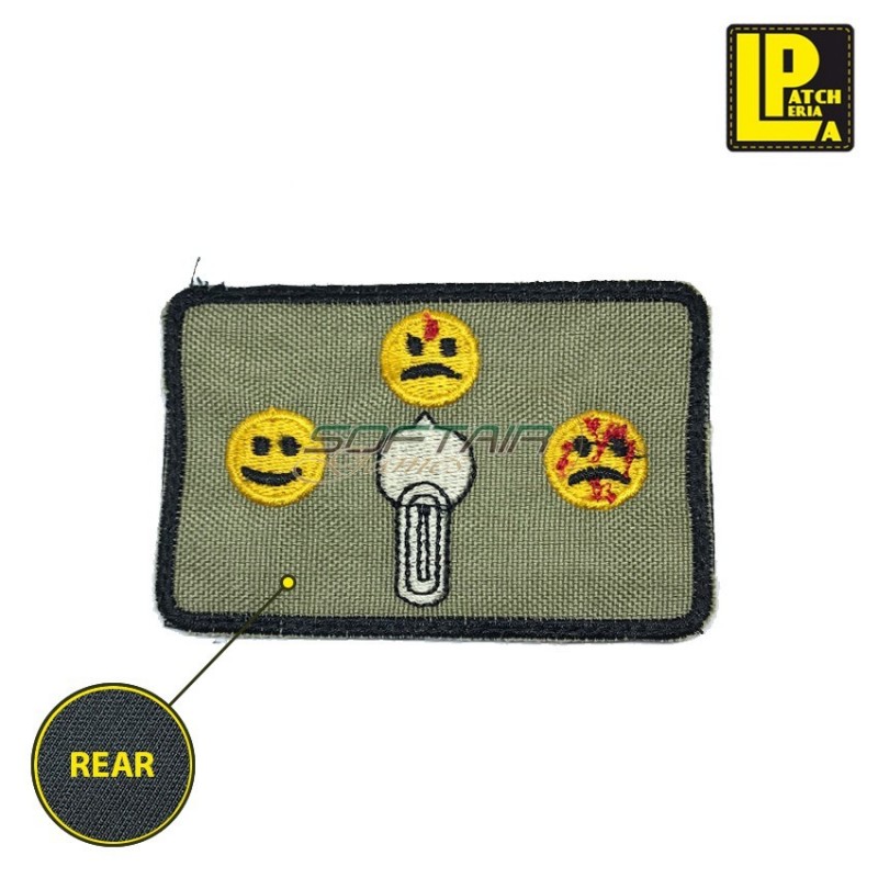 Military Morale Patch Ricamata Safe Semi Auto Sabbia Patcheria (lp-prc002)