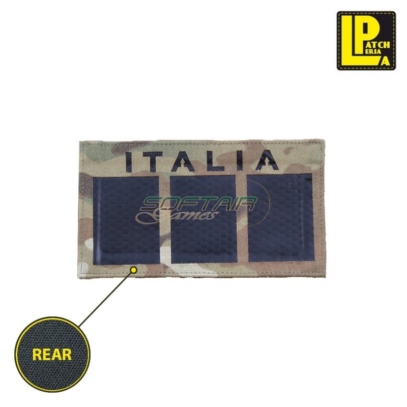 Infrared Military Patch Ir Large Flag Italy Multicam Patcheria (lp-pir064)