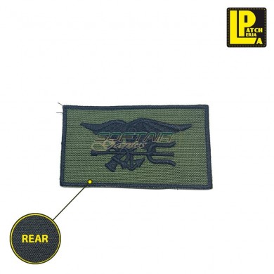 Military Morale Patch Ricamata Navy Seal Logo Od Patcheria (lp-prc103)