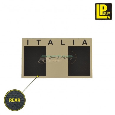 Infrared Military Patch Ir Bandiera Italia Sand Patcheria (lp-pir024)