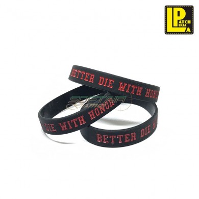 Bracelet Pvc Devgru Black Patcheria (lp-brc016)