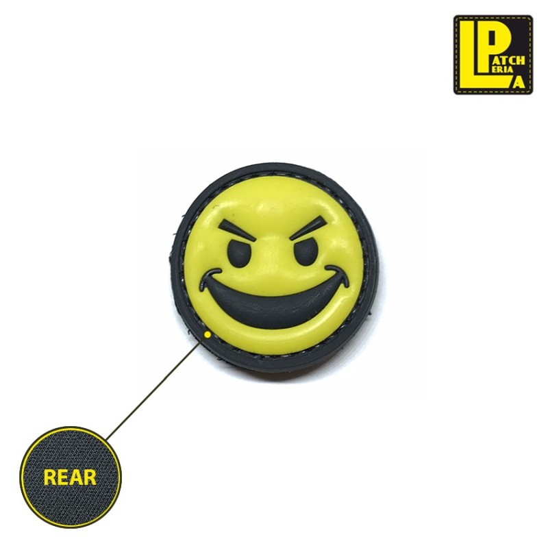 Military Morale Patch Pvc Cattivo Smiley Patcheria (lp-ppvc102)