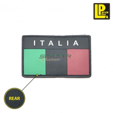 Military Morale Patch Pvc Bandiera Italia Bassa Visibilita' Patcheria (lp-ppvc014)