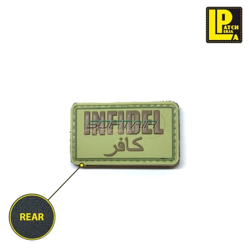 Military Morale Patch Pvc Infidel Od Patcheria (lp-ppvc061)