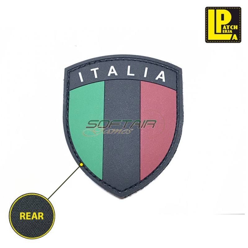 Military Morale Patch Pvc Scudetto Italia Bassa Visibilita' Patcheria (lp-ppvc251)