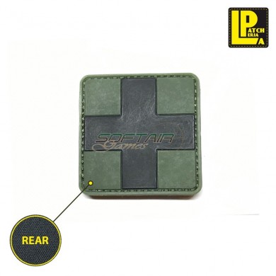 Military Morale Patch Pvc Od Medic Cross Patcheria (lp-ppvc218)