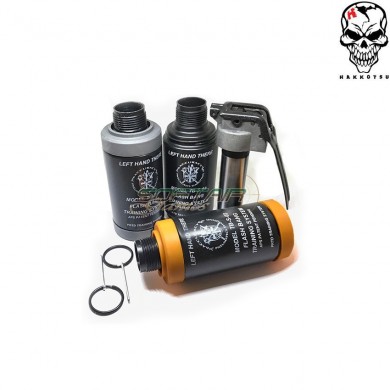 Co2 Grenade Thunder B Flash Bang Set 3pcs Hakkotsu (hako-tb08)