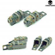 Double Rigid Fast Pistol Mag Pouch Digital Marpat Emerson (em6351dm)
