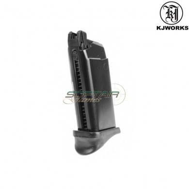 Gas Magazine 15bb For Pistol G27 Black Kjworks (kjw-air001052)