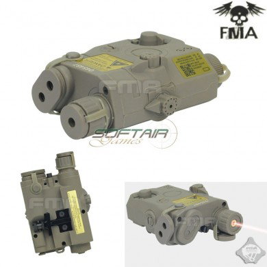 Devgru Peq-15 La-5 Red Laser & Porta Batteria Foliage Green Fma (fma-tb488)