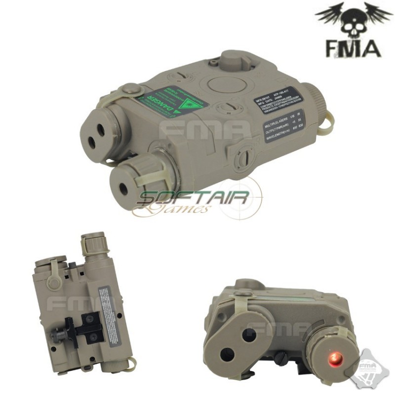 Navy Seal Peq-15 Red Laser & Battery Case Foliage Green Fma (fma-tb497)