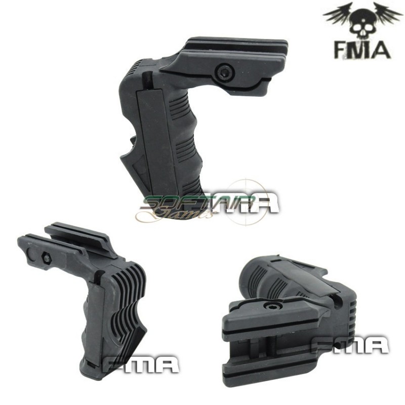Magwell E Grip Black Per Aeg/gbb 20mm Fma (fma-tb499)