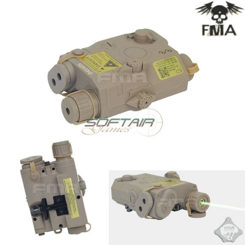Devgru Peq-15 Green Laser & Battery Case Dark Earth Fma (fma-tb548)