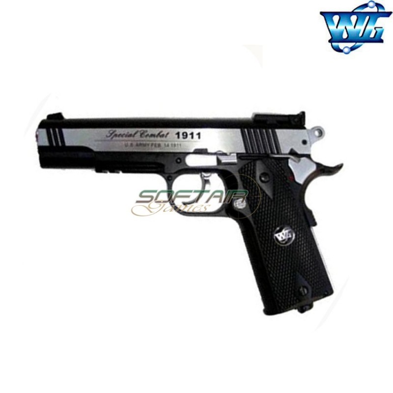 Pistola A Co2 Colt 1911bc Win Gun (wg-c601bc)
