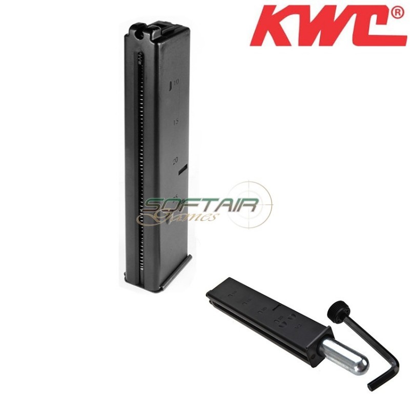 Caricatore A Co2 Black 38bb Per Mini Uzi Kwc (kwc-kw-car07)