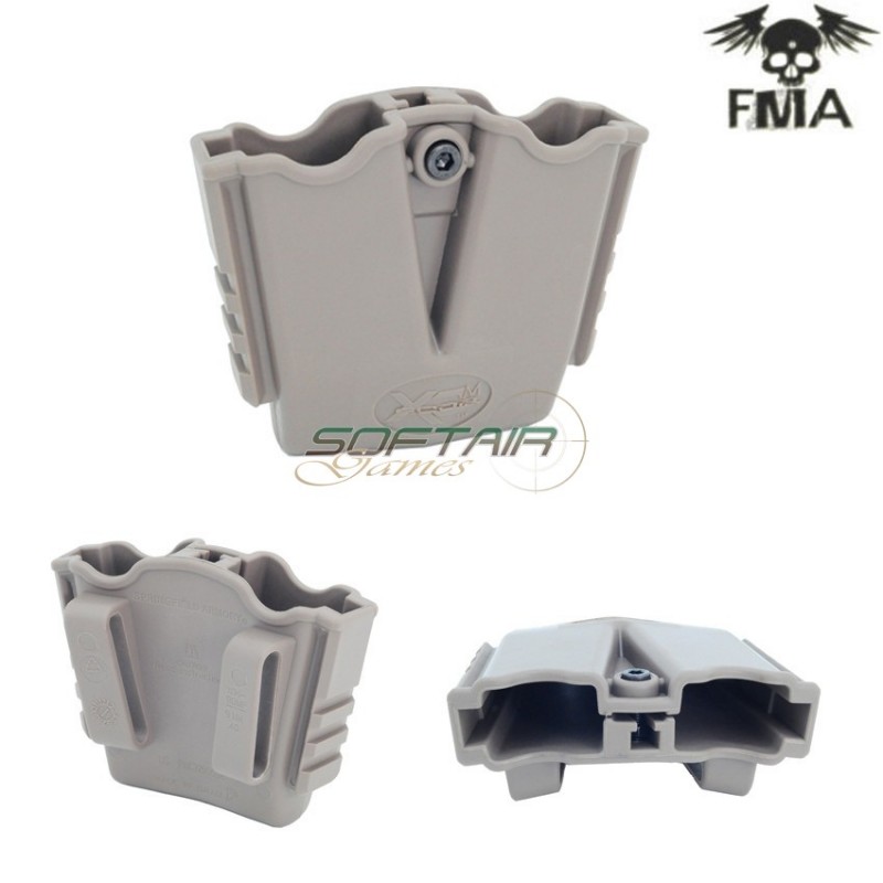 Tasca Rigida Doppia Xd Gear Dark Earth Da Cintura Per Caricatori Xdm Fma (fma-tb600)