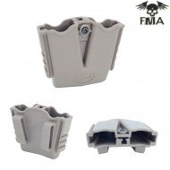 Tasca Rigida Doppia Xd Gear Dark Earth Da Cintura Per Caricatori Xdm Fma (fma-tb600)