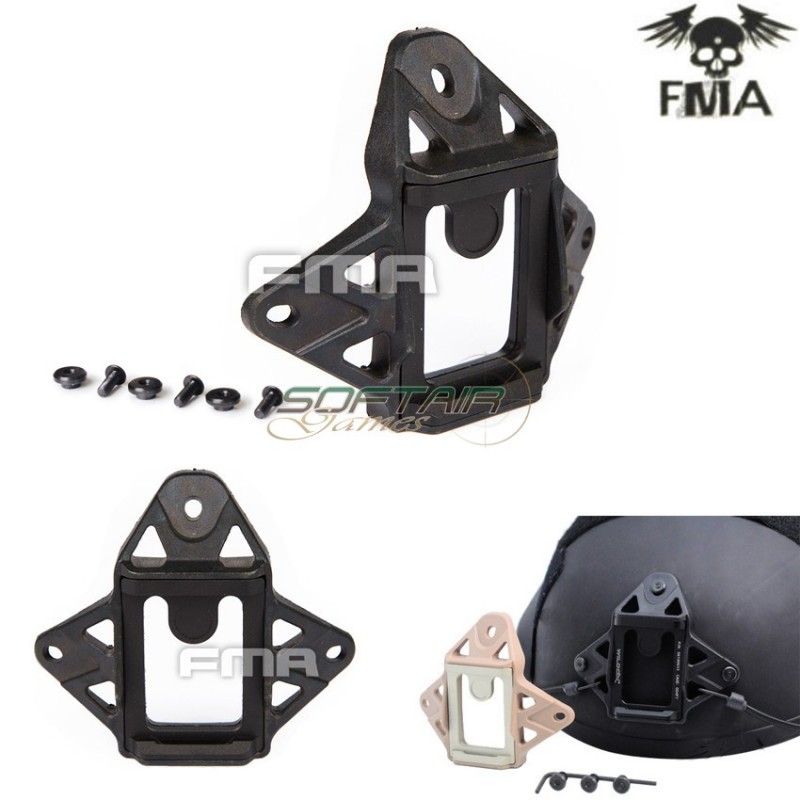 Wilcox Shroud Style 3 Fori P/n Black Per Elmetti Fma (fma-tb627-bk)