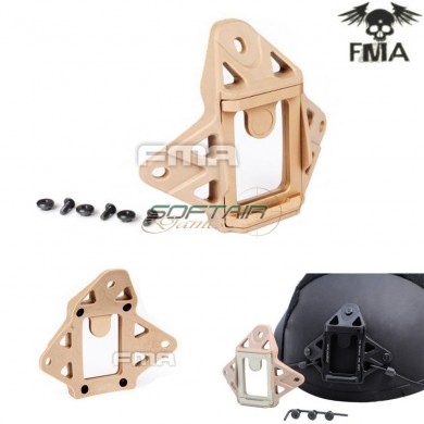 Wilcox Shroud Style 3 Holes P/n Dark Earth For Helmets Fma (fma-tb627-de)