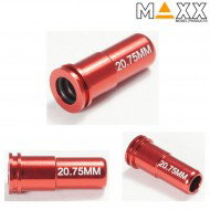 Spingipallino 20.75mm In Alluminio Double O-ring Air Seal Per Ver.2 Aeg Maxx Model (mx-noz2075al)