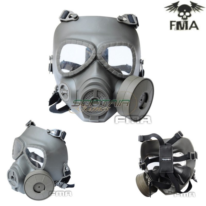 Maschera Sweat Prevent Olive Drab Antigas Con Ventola Fma (fma-tb695)